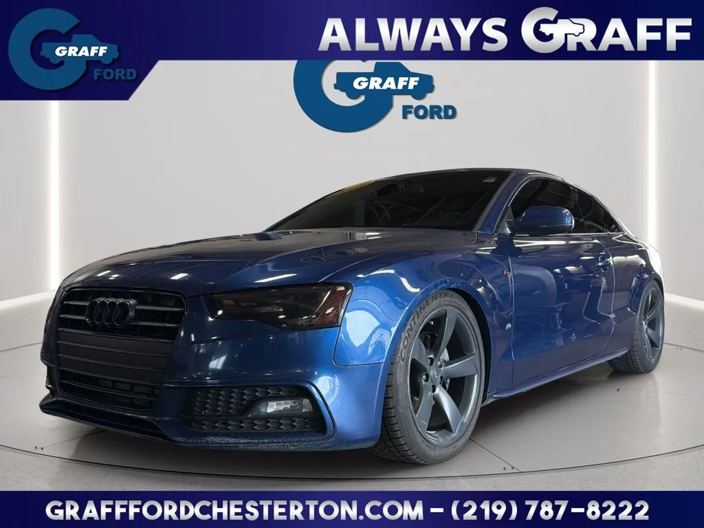 Blue 2015 Audi A5 2.0T Premium Plus for sale in Chesterton, IN