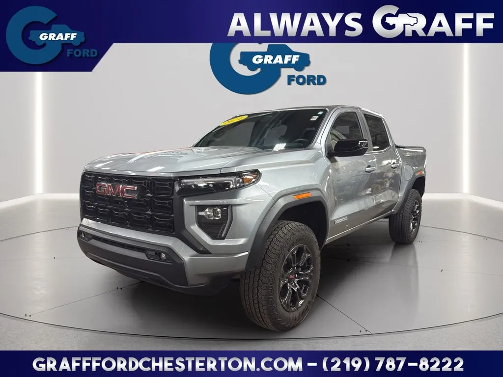 Gray 2024 GMC Canyon Elevation for sale in Chesterton, IN