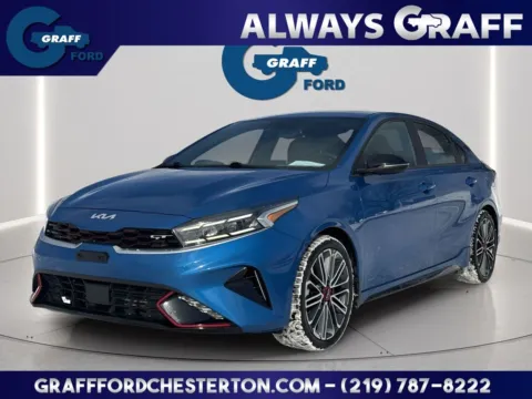 Blue 2023 Kia Forte GT for sale in Chesterton, IN