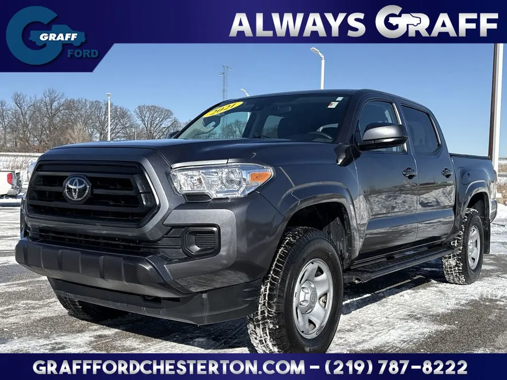 Gray 2021 Toyota Tacoma SR for sale in Chesterton, IN