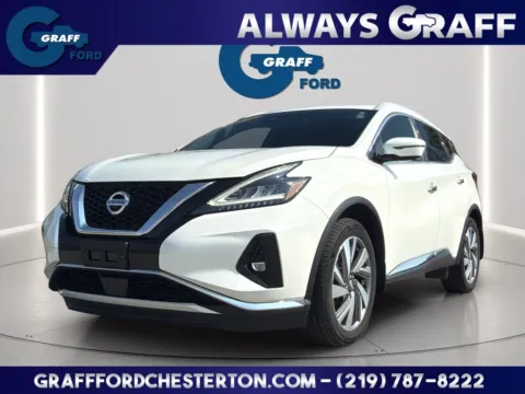 White 2020 Nissan Murano SL for sale in Chesterton, IN