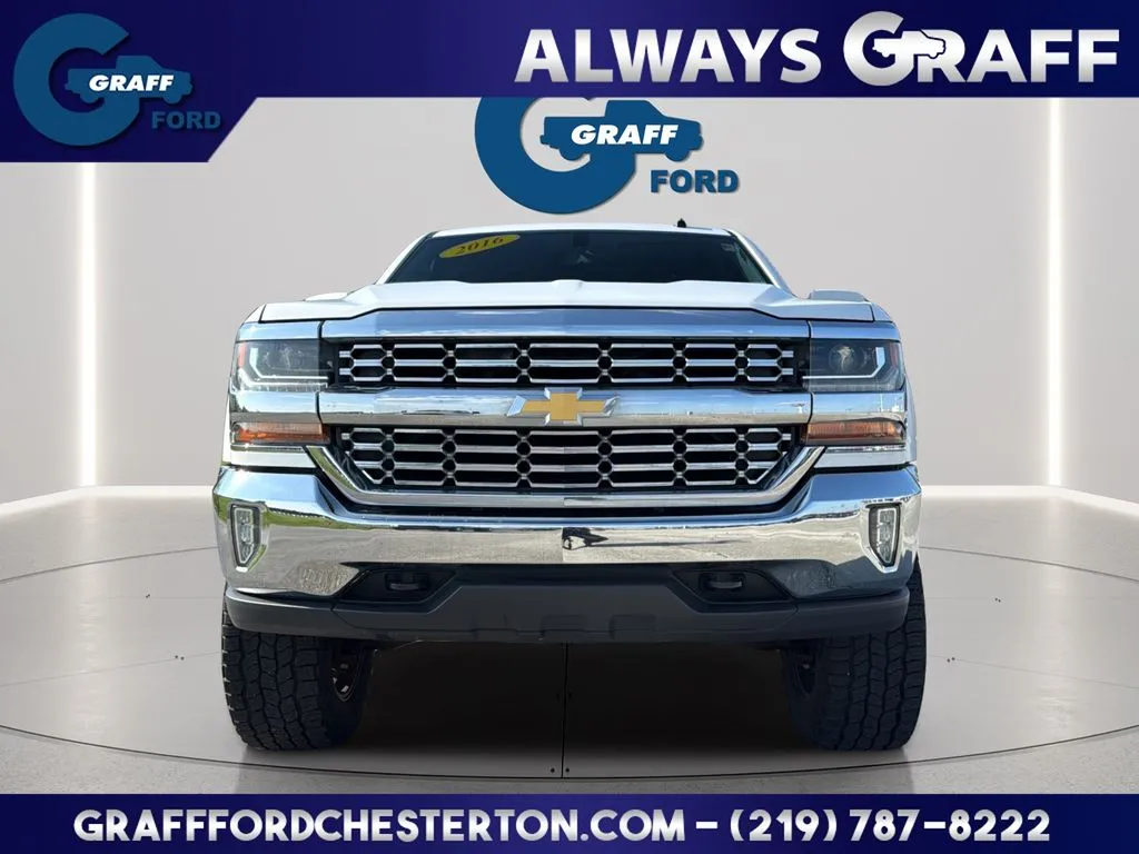 White 2016 Chevrolet Silverado 1500 LT for sale in Chesterton, IN