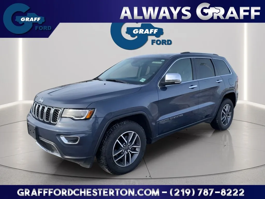 Blue 2020 Jeep Grand Cherokee Limited for sale in Chesterton, IN