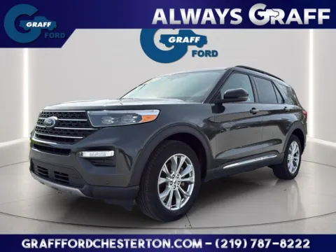 Green 2023 Ford Explorer XLT for sale in Chesterton, IN