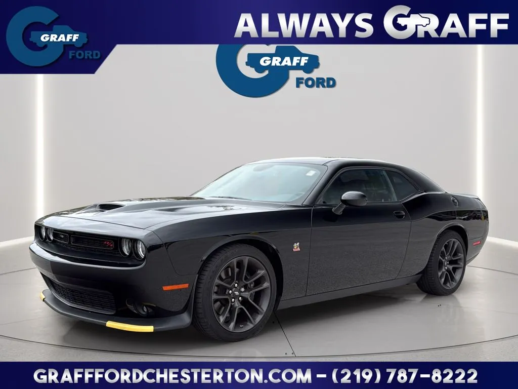 Black 2021 Dodge Challenger R/T Scat Pack for sale in Chesterton, IN