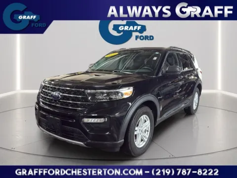 Black 2023 Ford Explorer XLT for sale in Chesterton, IN