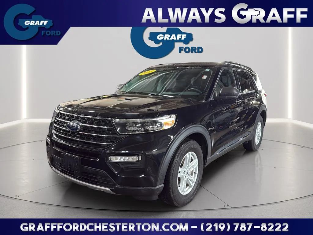 Black 2023 Ford Explorer XLT for sale in Chesterton, IN