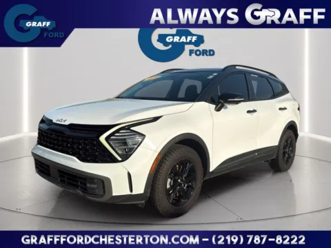 White 2023 Kia Sportage X-Pro Prestige for sale in Chesterton, IN