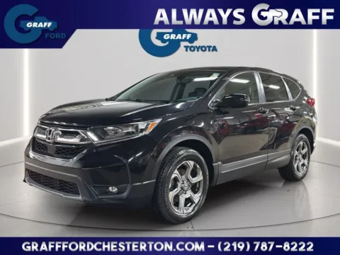 Black 2017 Honda CR-V EX-L for sale in Chesterton, IN