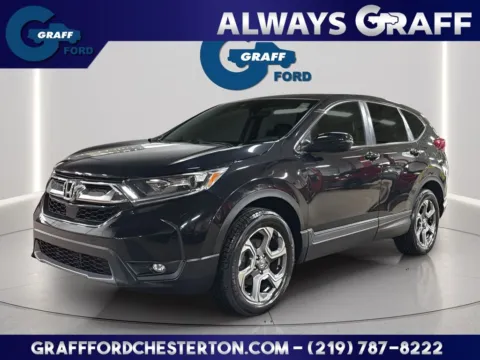 Black 2017 Honda CR-V EX-L for sale in Chesterton, IN