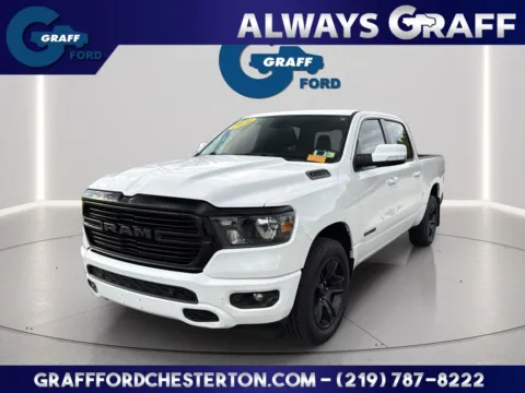 White 2020 Ram 1500 Big Horn/Lone Star for sale in Chesterton, IN