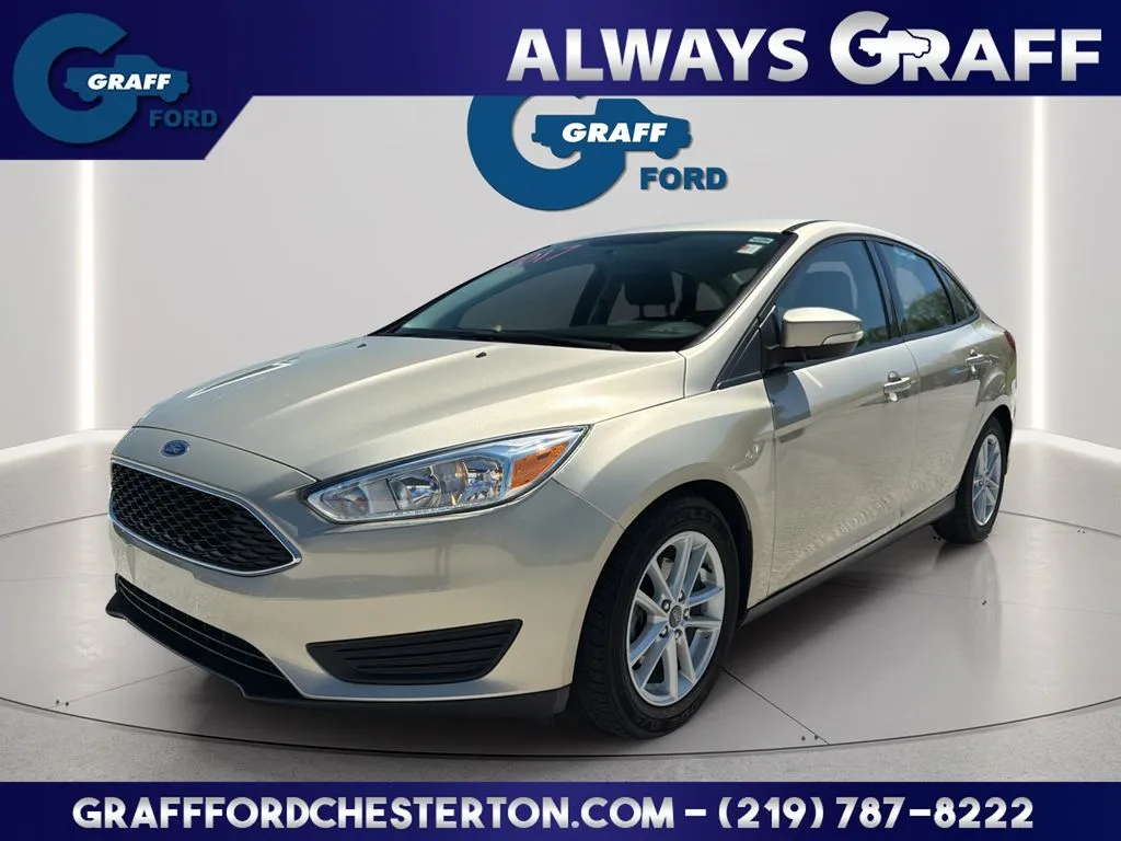 White 2017 Ford Focus SE for sale in Chesterton, IN