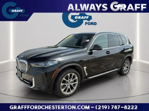 Black 2025 BMW X5 xDrive50e for sale in Chesterton, IN