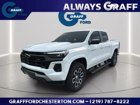 White 2024 Chevrolet Colorado Z71 for sale in Chesterton, IN