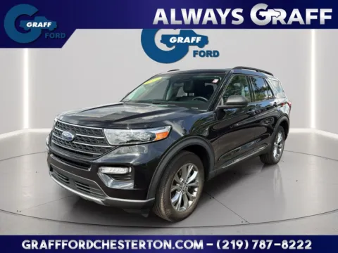 Black 2023 Ford Explorer XLT for sale in Chesterton, IN