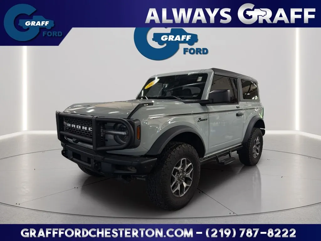 Gray 2021 Ford Bronco Badlands for sale in Chesterton, IN