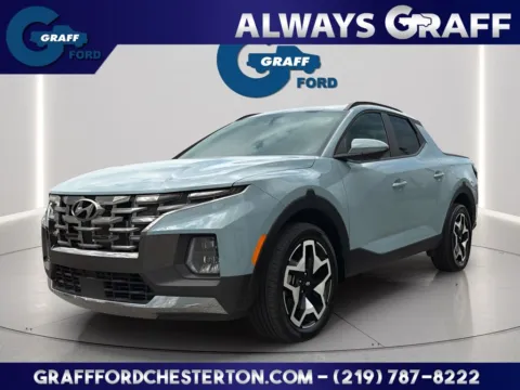 Blue 2024 Hyundai Santa Cruz Limited for sale in Chesterton, IN