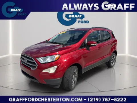 Red 2018 Ford EcoSport SE for sale in Chesterton, IN