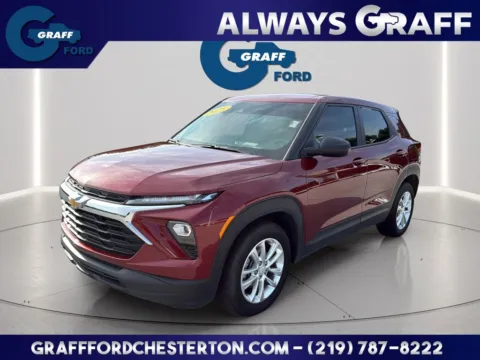 Red 2025 Chevrolet TrailBlazer LS for sale in Chesterton, IN