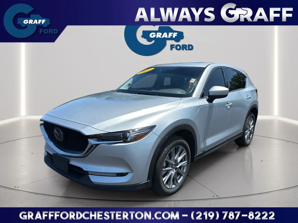 Silver 2021 Mazda CX-5 Grand Touring for sale in Chesterton, IN