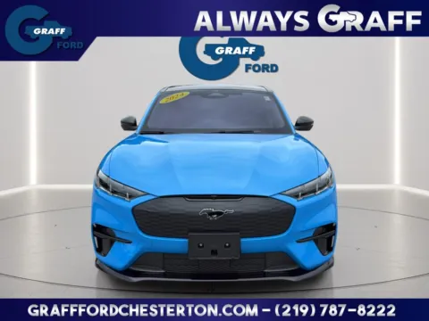 Blue 2024 Ford Mustang Mach-E GT for sale in Chesterton, IN