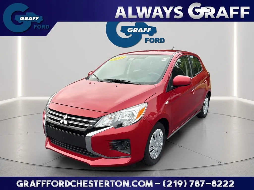 Gray 2024 Mitsubishi Mirage ES for sale in Chesterton, IN