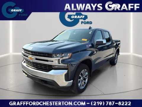 Blue 2022 Chevrolet Silverado 1500 LTD LT for sale in Chesterton, IN