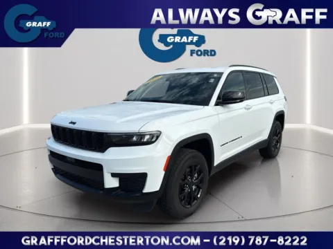 White 2025 Jeep Grand Cherokee L Altitude X for sale in Chesterton, IN