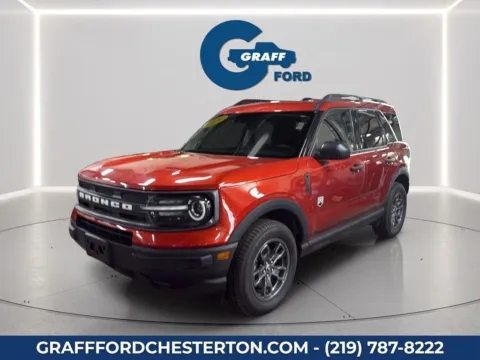 Red 2024 Ford Bronco Sport Big Bend for sale in Chesterton, IN