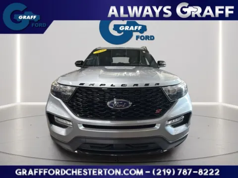 Silver 2020 Ford Explorer ST for sale in Chesterton, IN