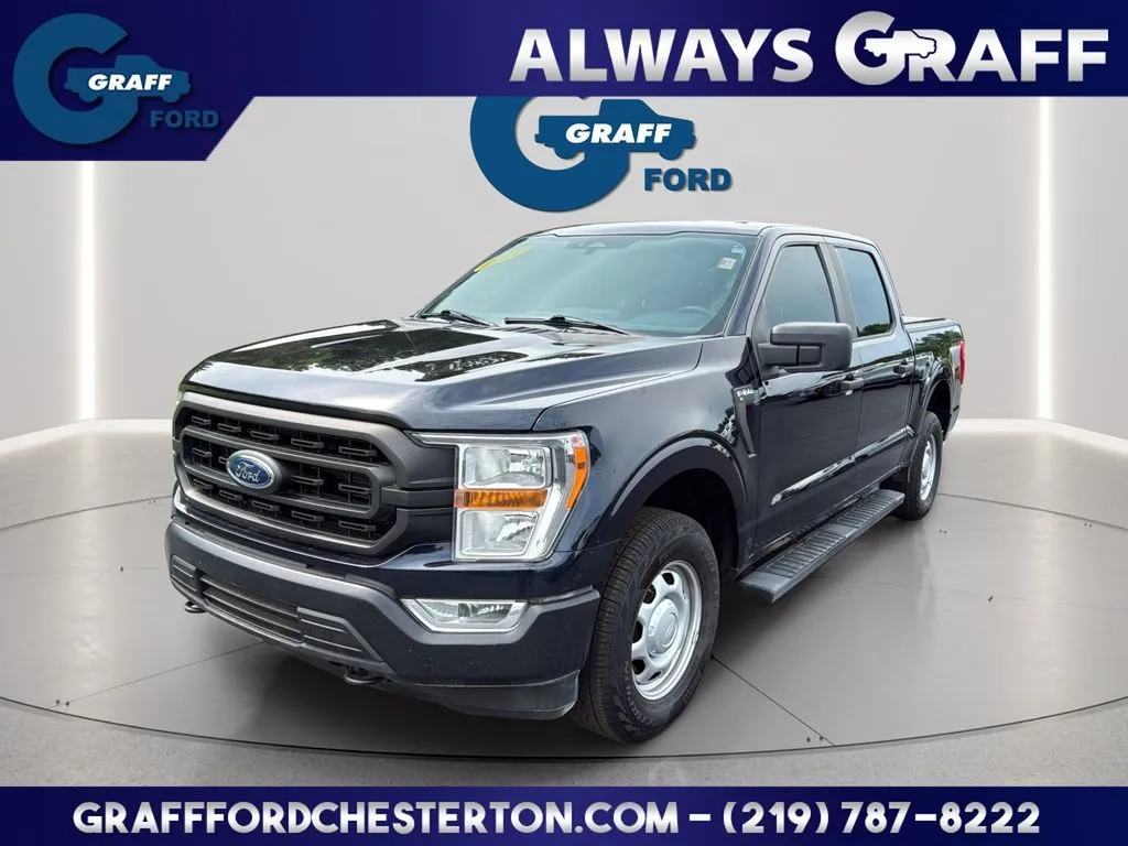 Blue 2022 Ford F-150 XL for sale in Chesterton, IN