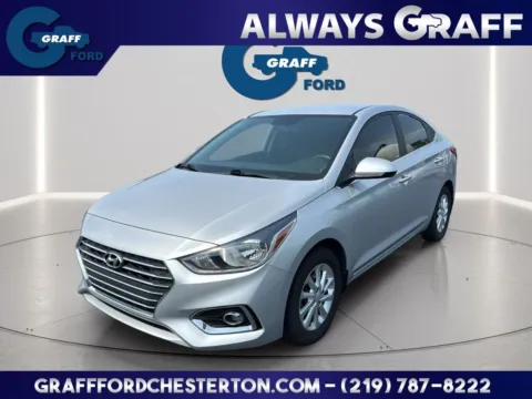 Silver 2021 Hyundai Accent SEL for sale in Chesterton, IN
