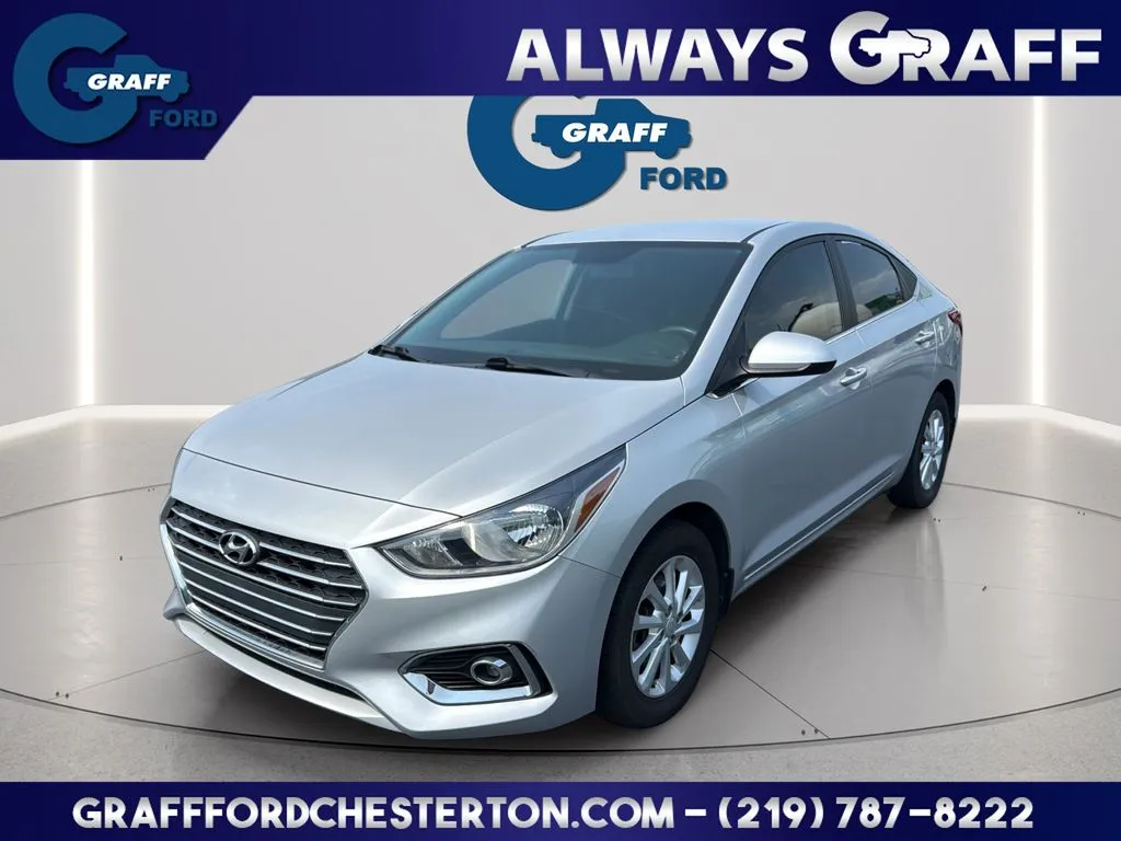 Silver 2021 Hyundai Accent SEL for sale in Chesterton, IN
