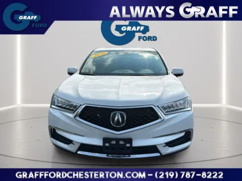 White 2020 Acura MDX Technology for sale in Chesterton, IN