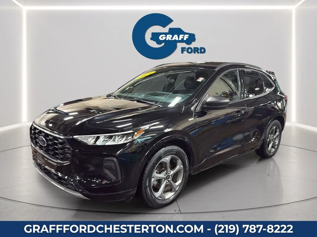 Black 2024 Ford Escape ST-Line for sale in Chesterton, IN