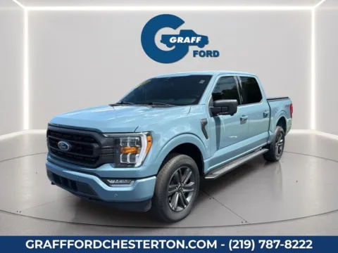 Blue 2023 Ford F-150 XLT for sale in Chesterton, IN