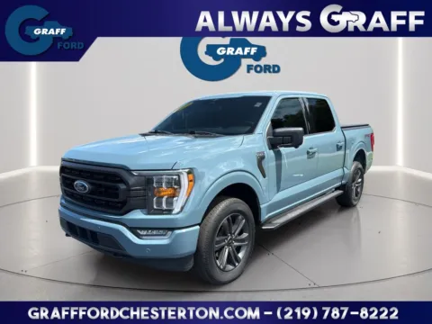 Blue 2023 Ford F-150 XLT for sale in Chesterton, IN