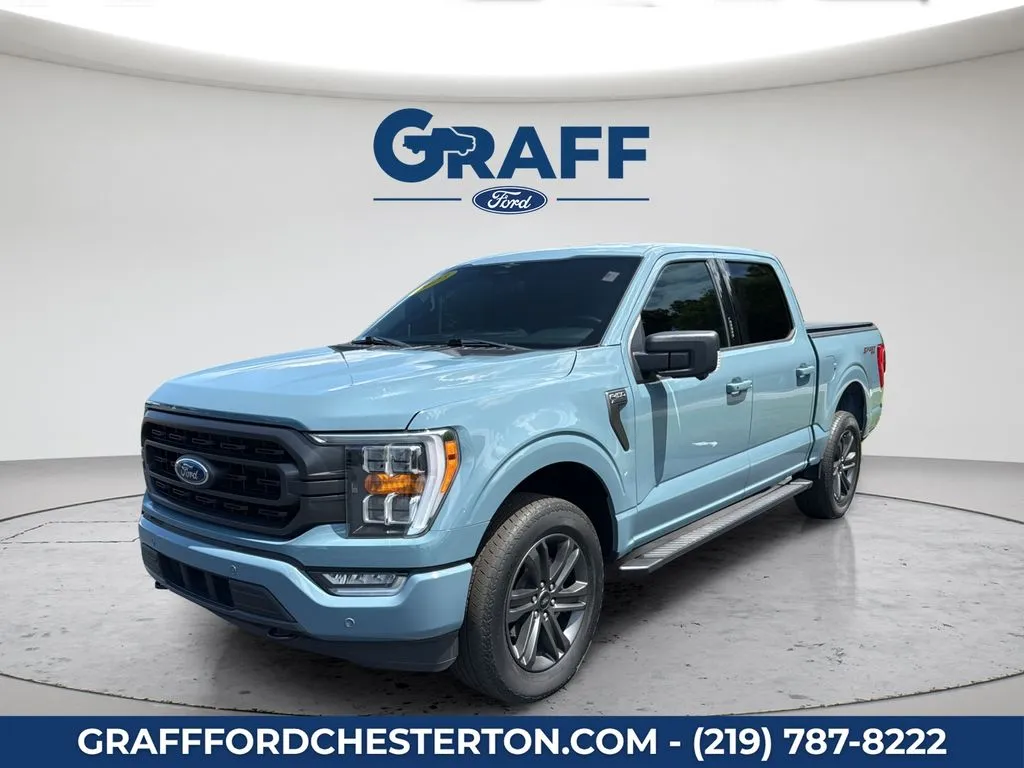Blue 2023 Ford F-150 XLT for sale in Chesterton, IN