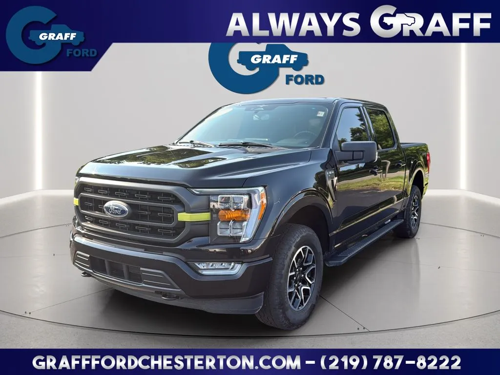 Black 2023 Ford F-150 XLT for sale in Chesterton, IN