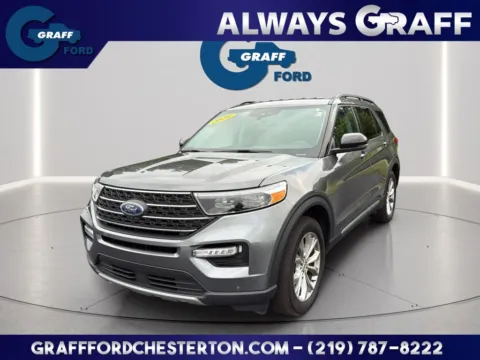 Gray 2024 Ford Explorer XLT for sale in Chesterton, IN