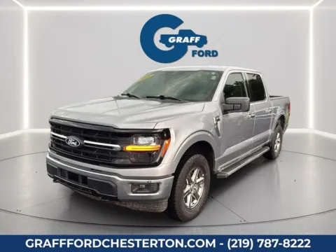 Silver 2025 Ford F-150 XLT for sale in Chesterton, IN
