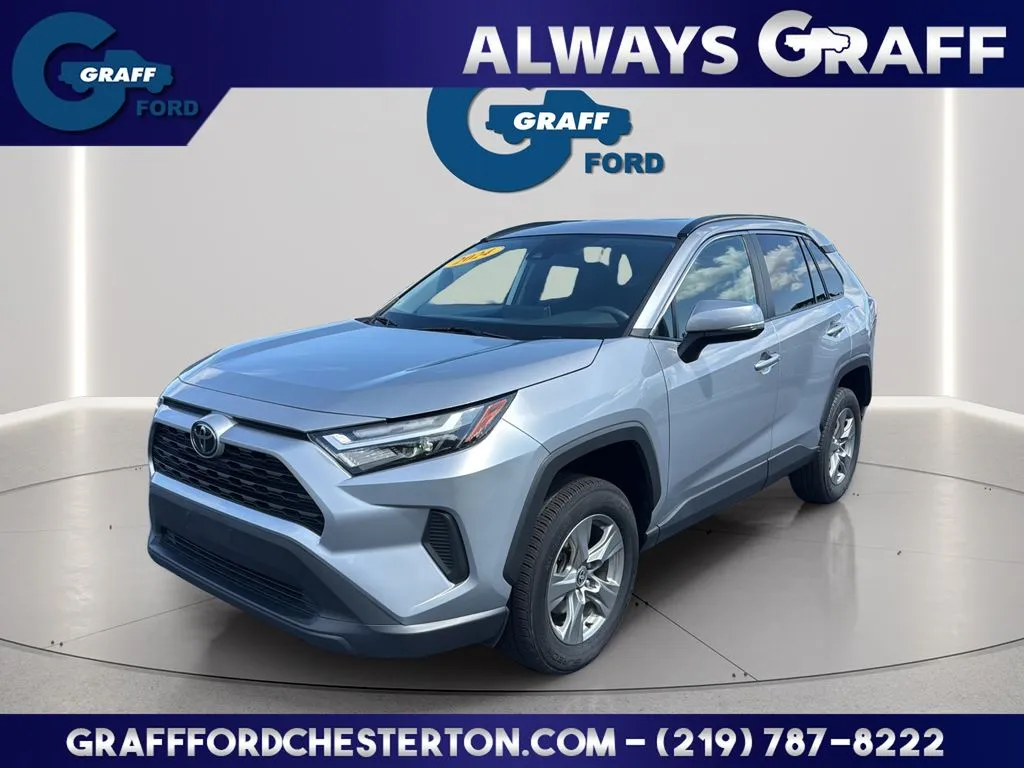 Gray 2024 Toyota RAV4 XLE for sale in Chesterton, IN
