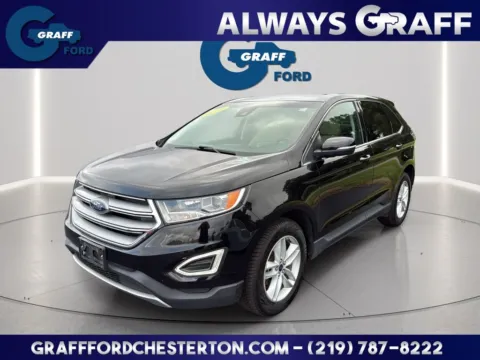Black 2018 Ford Edge SEL for sale in Chesterton, IN