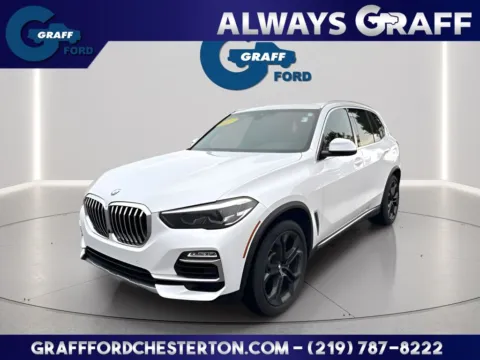 White 2019 BMW X5 xDrive40i for sale in Chesterton, IN