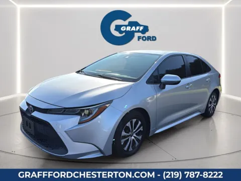 Silver 2022 Toyota Corolla Hybrid LE for sale in Chesterton, IN
