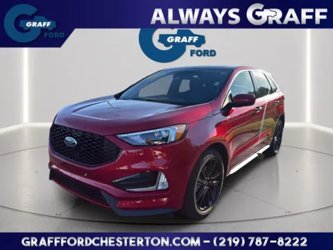 Red 2024 Ford Edge ST Line for sale in Chesterton, IN