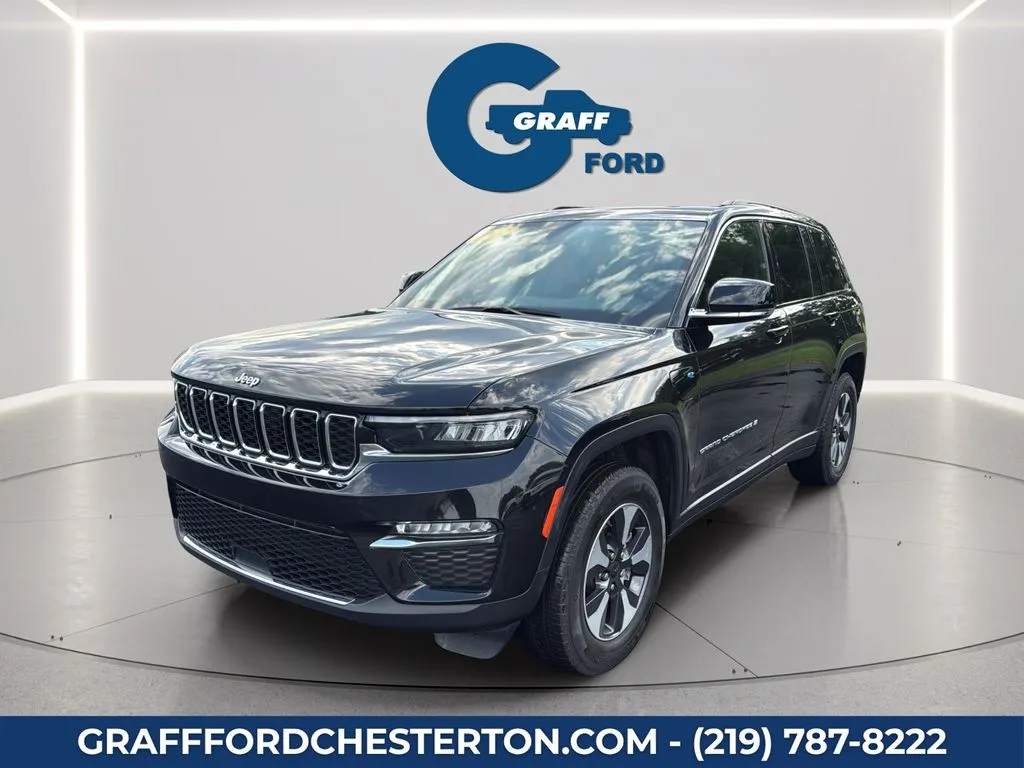 Black 2024 Jeep Grand Cherokee 4xe for sale in Chesterton, IN