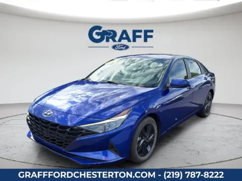 Blue 2022 Hyundai Elantra SEL for sale in Chesterton, IN
