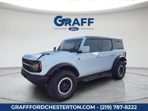White 2024 Ford Bronco Outer Banks for sale in Chesterton, IN