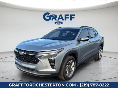 Gray 2025 Chevrolet Trax LT for sale in Chesterton, IN